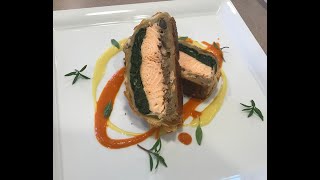 Salmon Wellington [upl. by Ahsenal]