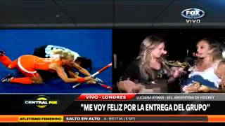 Luciana Aymar quotAmo el hockey es una pasión muy grandequot [upl. by Noirret]