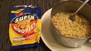 Batchelors  Super Noodles  Chicken Flavour review [upl. by Ecyarg]