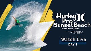 WATCH LIVE Hurley Pro Sunset Beach presented by Shiseido  DAY 1 [upl. by Enyak]