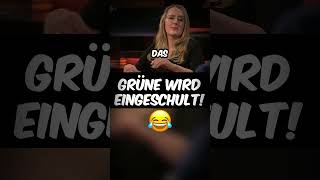 Grüne wird EINGESCHULT 😂 afd shorts [upl. by Tobin752]