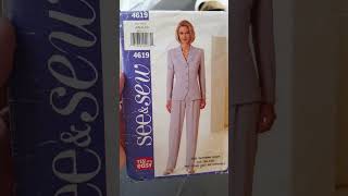 Butterick 4619 Buy at httpswwwyagacozajetina sewingpattern [upl. by Eilrebmik]