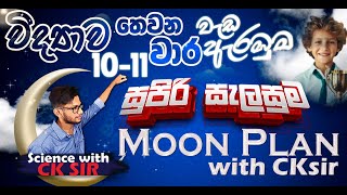 විද්‍යාව තෙවන වාර සුපිරි සැලසුම 1011 ශ්‍රේණි සාමාන්‍ය පෙළ ඉලක්කගතgrade 1011 Moon Plan with CK sir [upl. by Onileba]