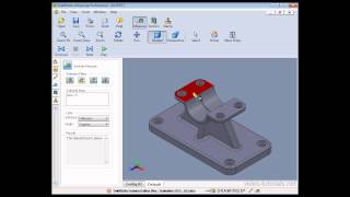 SolidWorks 2013 eDrawings  How to Use the Measure Tool  03 [upl. by Gerik]