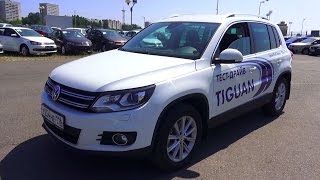 2015 Volkswagen Tiguan 20 TSI 4 motion Start Up Engine and In Depth Tour [upl. by Schoening28]