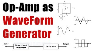 OpAmp as a WAVEFORM GENERATOR  Applications of OpAmp  BEE [upl. by Ahsinuq]