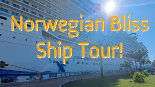 Norwegian Bliss Ship Tour 2024 [upl. by Coben]