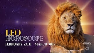 Leo Weekly Horoscope  Triple Conjunction Cazimi [upl. by Narak]