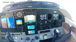 Extra 400 Flight Video with G500 Installed [upl. by Aihtekal790]