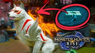 How to Get AMATERASU Layered Palamute Armor  Monster Hunter Rise Okami Event Quest [upl. by Alyce829]