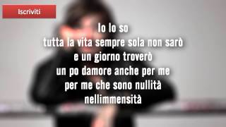 Gianna Nannini  Limmensità Lyrics  Testo [upl. by Pricilla]