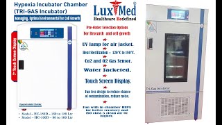 TriGas Incubator Hypoxia Chamber  LuxMed® and Labosys® [upl. by Vasilis]