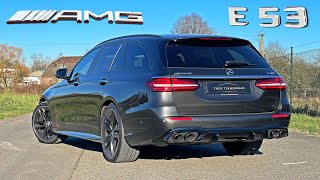 MercedesAMG E53 Estate  REVIEW on AUTOBAHN [upl. by Fleeta]