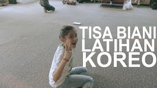 Latian Koreo Bareng Sasa Buat Hom Pim Pa Di Global Tv TissaBiani [upl. by Knah]