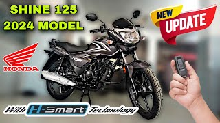 Honda Shine 125 New Model 2024  Review  New Features  Mileage  Top Speed  Price  A2R motoride [upl. by Myrtle640]