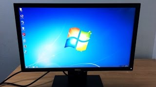 Dell E2216H 215quot LCD Monitor Unboxing [upl. by Mcgurn]