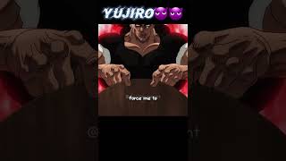 Yujiro wants to be forced to cook👀🥶Baki Hanma anime animemoments baki [upl. by Anekahs606]