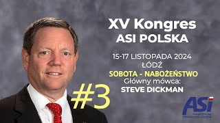 Kongres ASI Polska 2024  3 Sobota  Nabożeństwo  16 listopada 930 [upl. by Euqinahs]