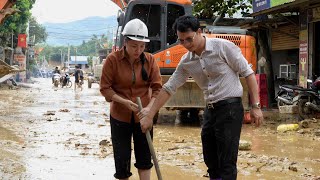 Kindhearted engineer and single mother help people overcome the consequences of Typhoon Yagi [upl. by Ynohtn482]