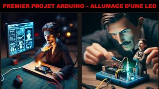 APPRENDRE ARDUINO ET TINKERCAD  LED BLINK [upl. by Nahttam]