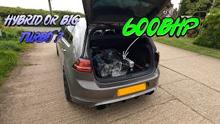 COLLECTING MY 600BHP GOLF R ENGINE POV DRIVE £7000 SPENT [upl. by Nnayecats]