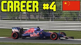 F1 2016 CAREER MODE PART 4 CHINESE GRAND PRIX LIVE [upl. by Nyrem908]