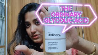 Reviewing The ORDINARY Glycolic acid 7 toning solution benefitsHow to useHonest review episode1 [upl. by Enialb]