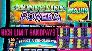 New Game Power 4 Money Link Paying Great Jackpots On Max Bet [upl. by Campbell294]