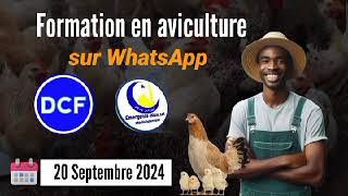 LANCE UNE GRANDE SESSION DE FORMATION EN AVICULTURE [upl. by Pate]