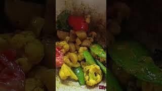 ফুলকপি আলু সিম দিয়ে নিরামিষ সবজিAloo fulkopi sim diye niramish sobji recipe cookingvideo [upl. by Mario338]