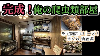 俺の爬虫類部屋！お宅訪問シリーズ 東くん新居編 〜かめぞー☆ちゃんねる 178クラッチ目〜 [upl. by Eeral364]