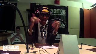 Wiz Khalifa live des studios de Generations [upl. by Nniroc958]