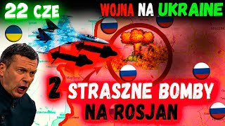 22 CZE Ten samolot uderzył mocno  Wojna na Ukrainie [upl. by Niemad]