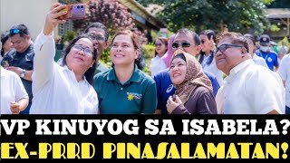 VP SARA KINUYOG SA ISABELA DE BASILAN SA SOBRANG GALAK AT TUWA PRRD PINASALAMATAN NG MGA ISABELEÑO [upl. by Orva880]