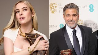 ‘Why’s no one calling out George Clooney’ Emma Roberts on nepo baby debate  Celebs world [upl. by Anaihk661]