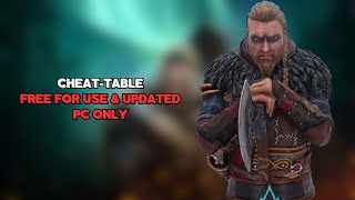 ASSASSIN CREED VALHALLA Cheat Table \ HELIX STORE ITEMS RESOURCES amp MORE [upl. by Kendal]