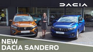 AllNew 2022 Dacia Sandero amp Sandero Stepway Walk Around Review 4K [upl. by Jarrett]