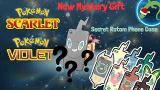 New Mystery Gift Rotom Phone Cover in Pokemon SV [upl. by Iggam873]