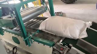 1050KG Bag Powder Packing Palletizing System flour Packing machine With Bag palletizerpalletizer [upl. by Oirobil]