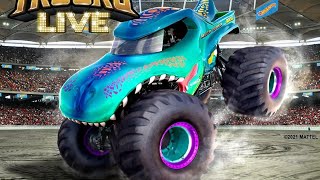 Different Types Of MEGA WREX Monster Trucks 🦖  Smash amp Roar Remix [upl. by Lyrad316]