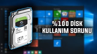 WİNDOWS \u00100 DİSK KULLANIM SORUNU ÇÖZÜMÜ  2022 [upl. by Ellingston]