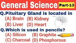 General science multiple choice question answer  General science gk questions  Competitive exams [upl. by Ynnej273]