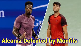 Gael Monfils raised catastrophic alarm bells before beating Carlos Alcaraz in CincinnatiGael Monf [upl. by Saffren]