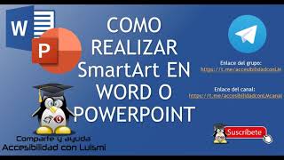 SMARTART PARA WORD O POWERPOINT [upl. by Agna572]