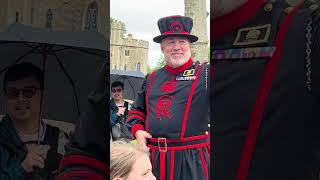 Yeoman Warder Beefeater Scott Kelly at Tower of London  Beefy409 [upl. by Ahseina]