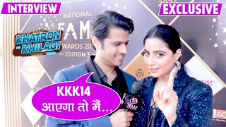 Neil Bhatt And Aishwarya Sharma Interview On Getting Award Upcoming Project KKK14 amp More [upl. by Erme]