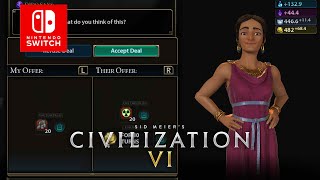 Civilization VI Deity On Switch  Wu Zetian  Part 10  Dido Wants To Give Me Uranium Switch [upl. by Pastelki]