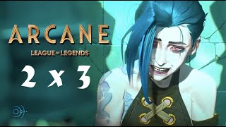 ARCANE SEASON 2 EPISODE 3  VI VS JINX FIGHT SCENE [upl. by Eilrac305]