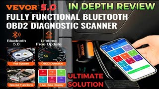 Is VEVOR Bluetooth 50 the Best OBD2 Scanner  Honest Review and Demo [upl. by Nore]