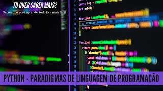 Python  Paradigmas de Linguagem de Programação [upl. by Melamed]